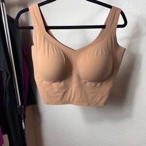 SKIMS Naked Plunge Tank Bra